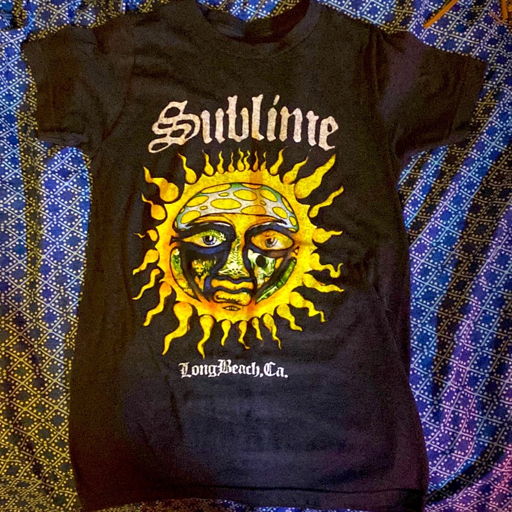 Grey Sublime shirt, size small